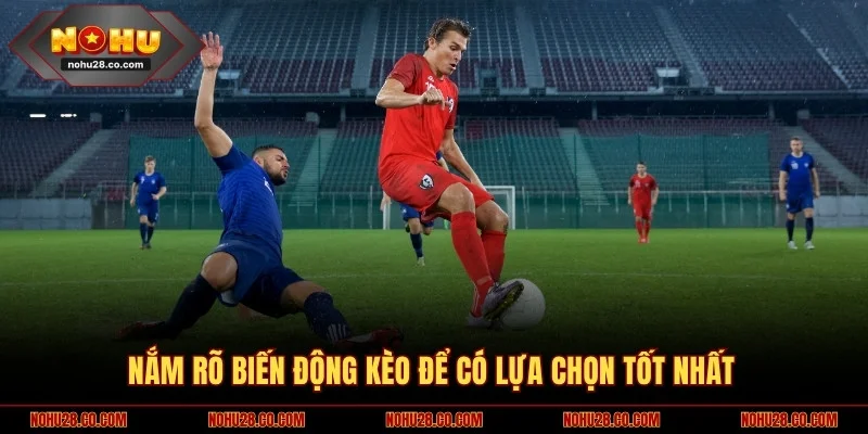 Nắm rõ biến động kèo để có lựa chọn tốt nhất